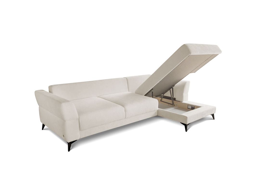 Угловой диван Хадсон цвет белый (фото 326268)