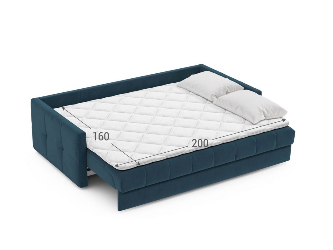 Диван MOON 015 цвет синий (фото 326032)