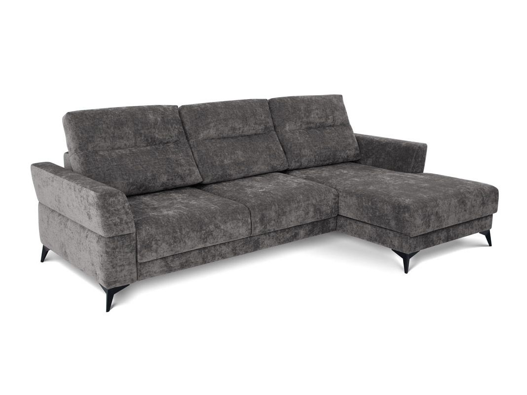 Угловой диван Хадсон цвет серый (фото 326352)