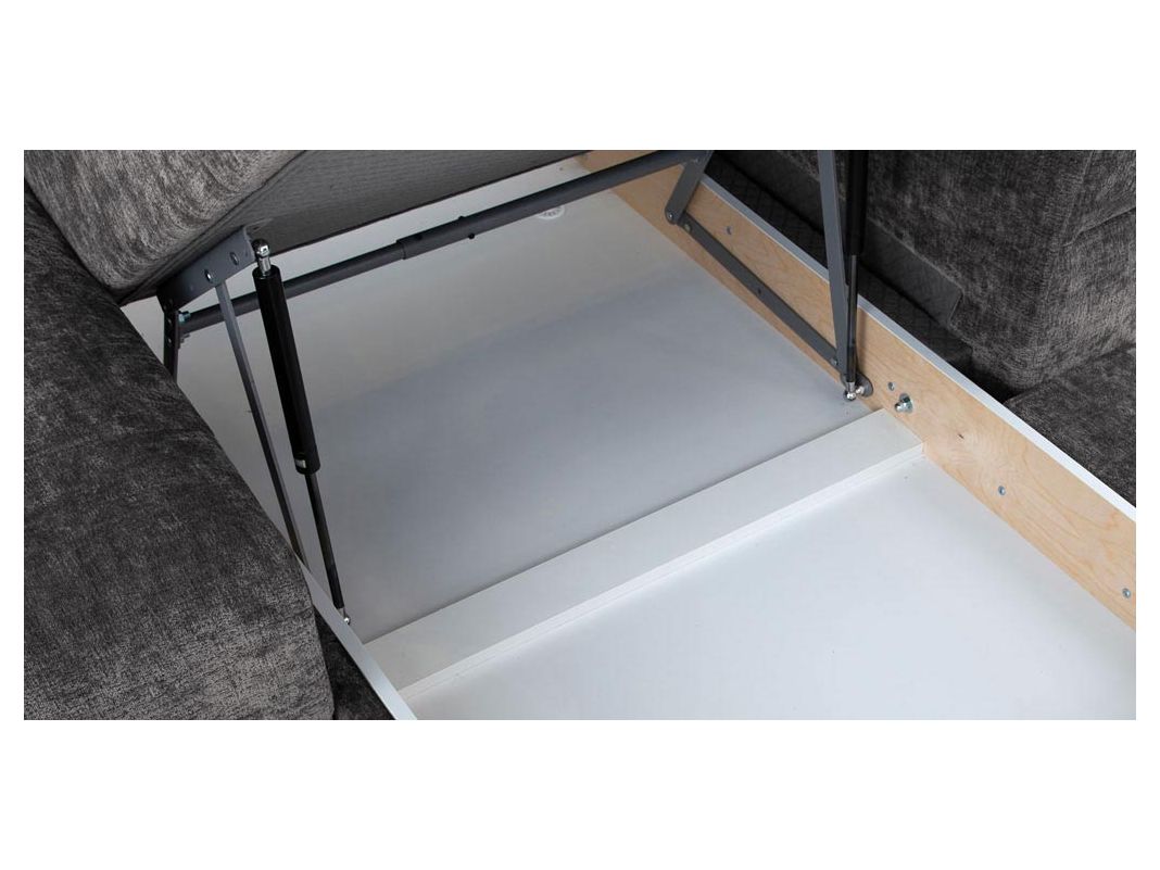 Угловой диван Хадсон цвет серый (фото 326356)