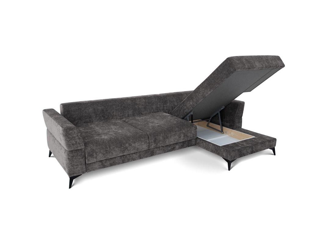 Угловой диван Хадсон цвет серый (фото 326357)