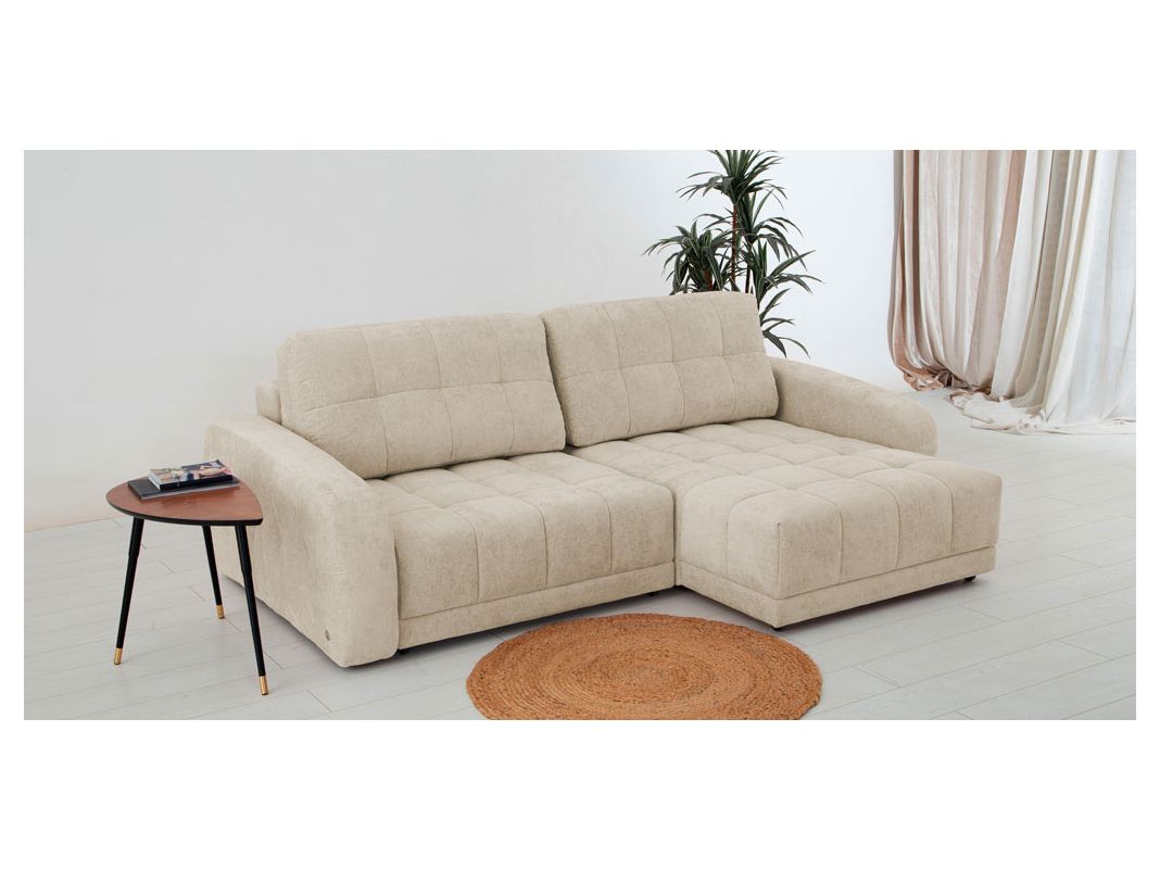 Угловой диван Джефферсон цвет бежевый (фото 326070)