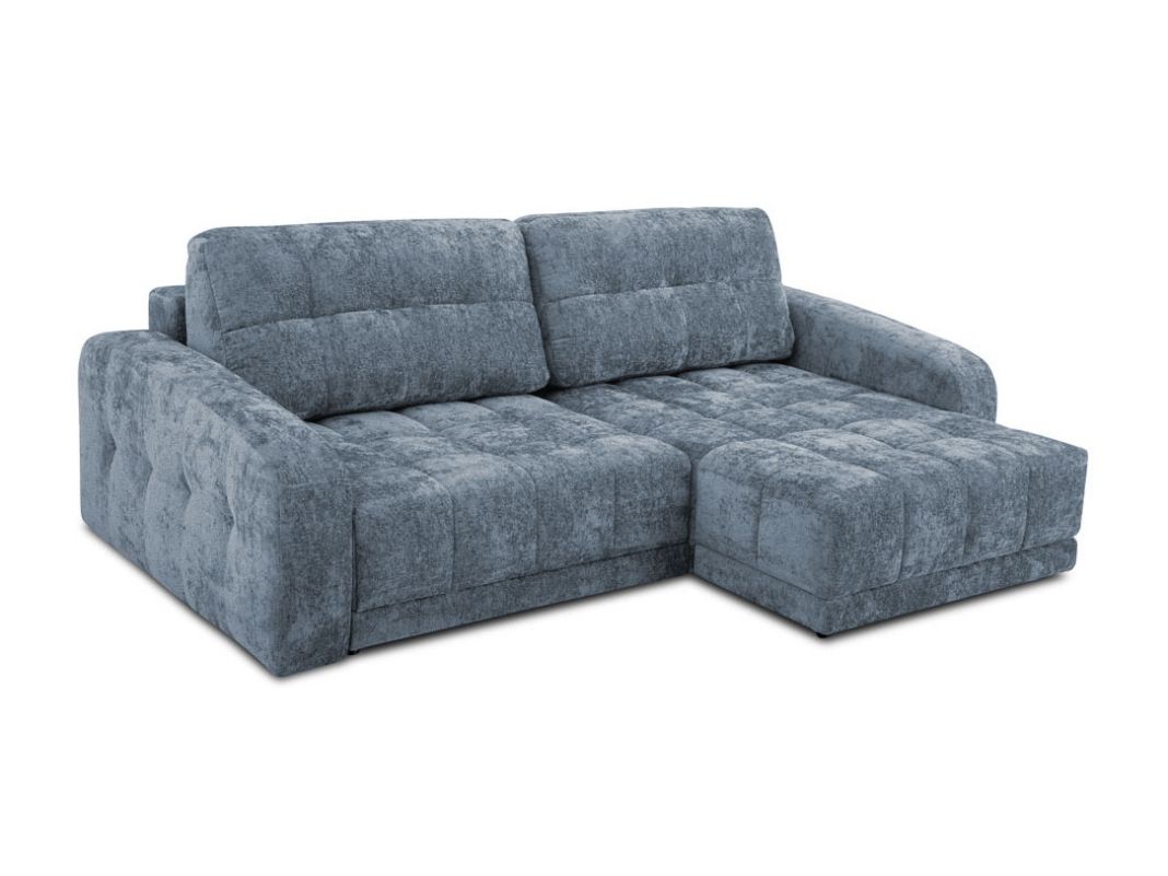Угловой диван Джефферсон цвет голубой (фото 326129)