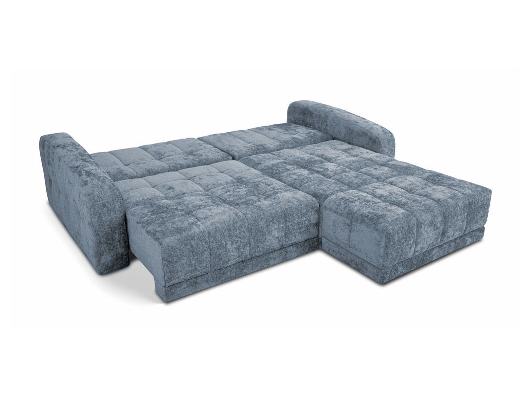 Угловой диван Джефферсон цвет голубой (фото 326131)