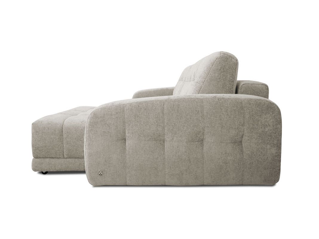 Угловой диван Джефферсон цвет бежевый,серый (фото 326170)