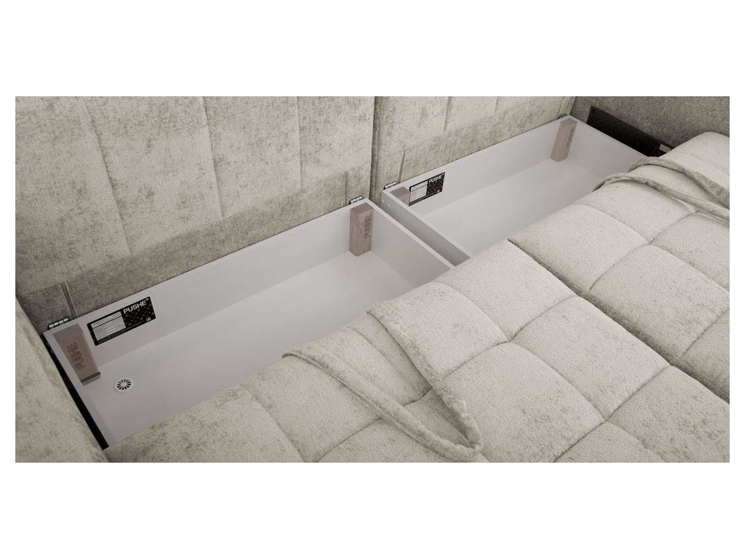 Угловой диван Джефферсон цвет бежевый,серый (фото 326173)