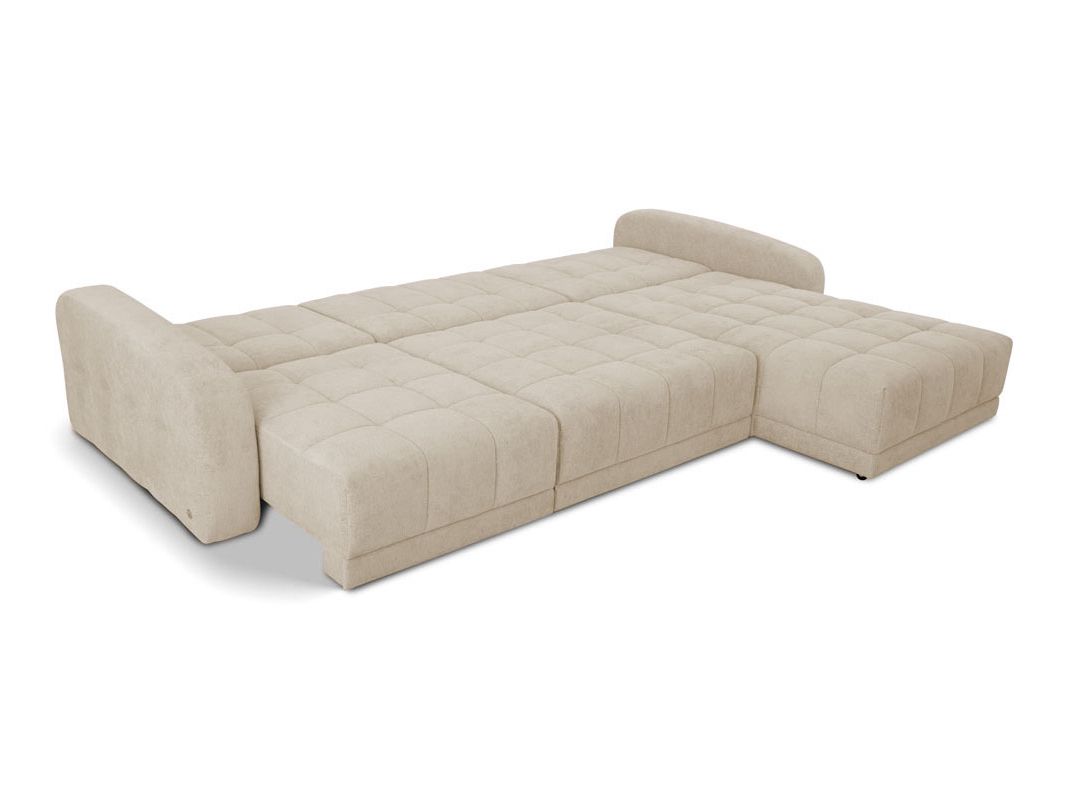 Угловой диван Джефферсон цвет бежевый,серый (фото 326200)