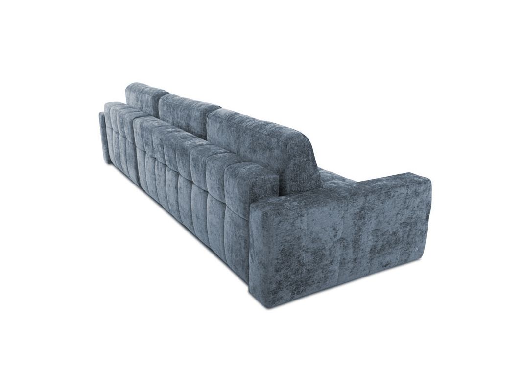 Угловой диван Джефферсон цвет голубой (фото 326229)