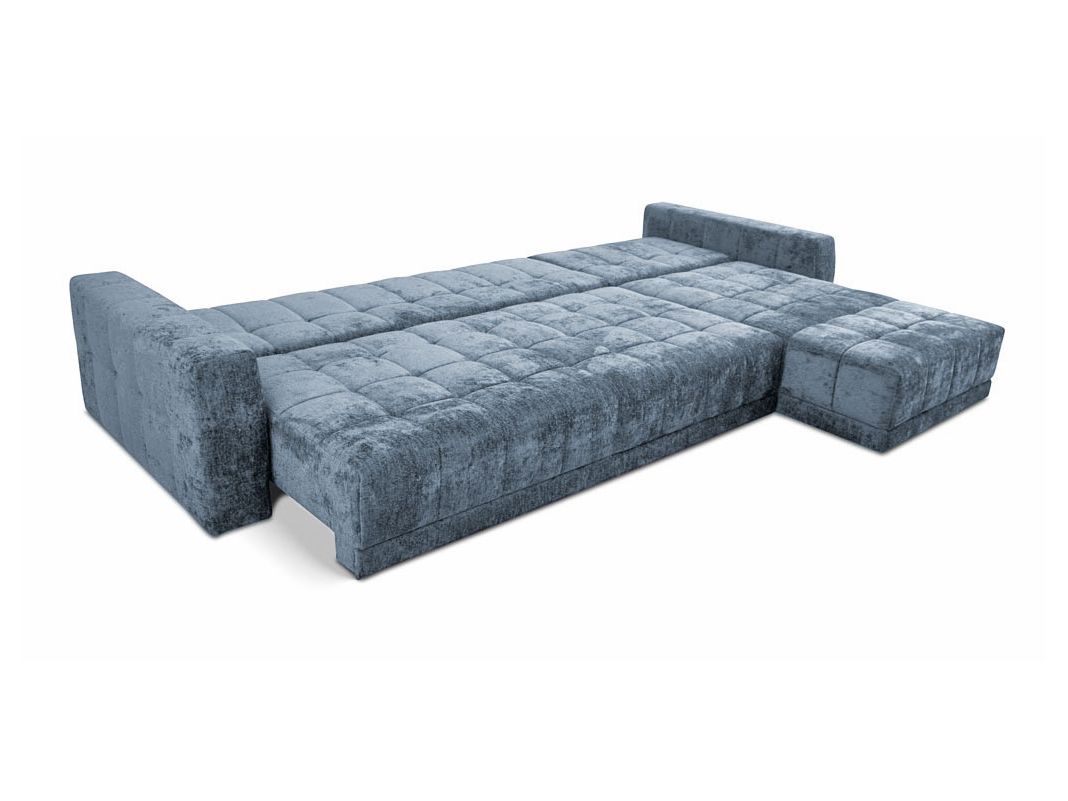 Угловой диван Джефферсон цвет голубой (фото 326230)