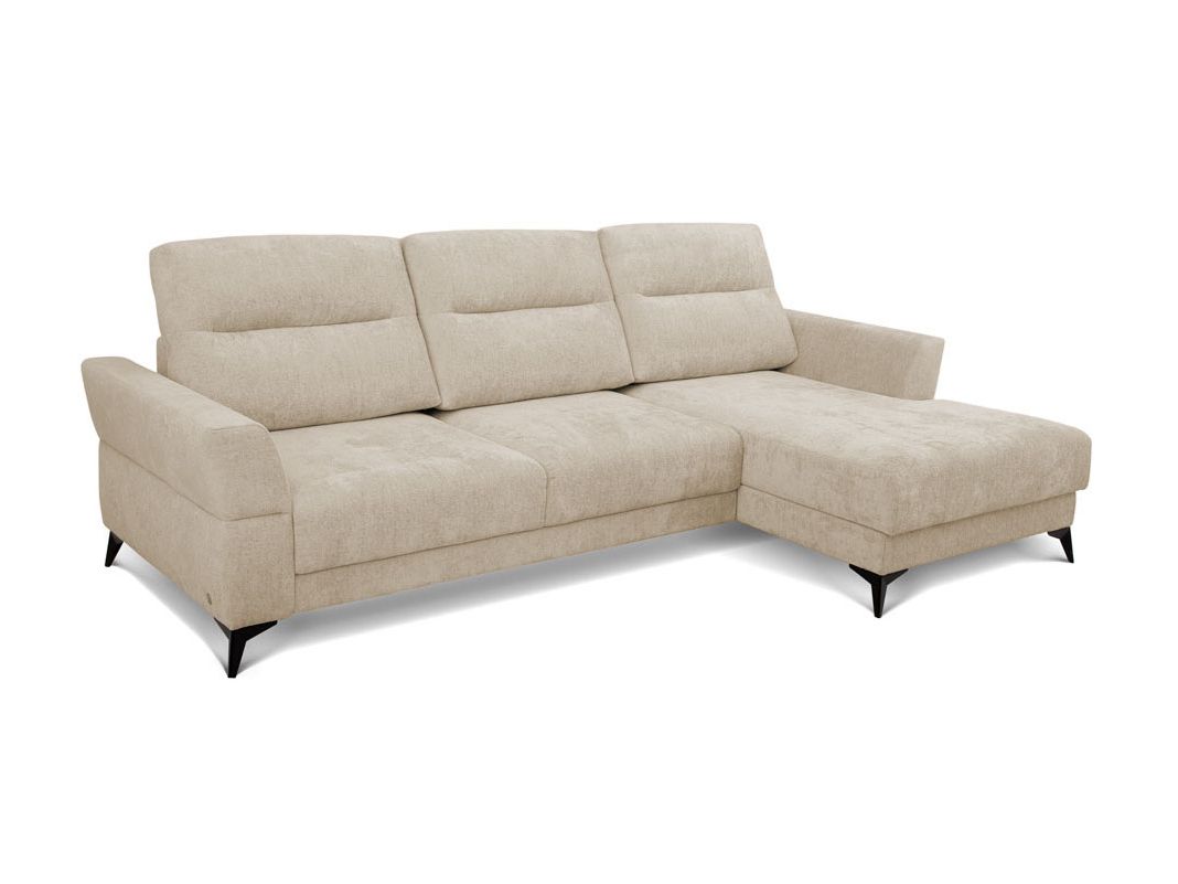 Угловой диван Хадсон цвет бежевый (фото 326474)