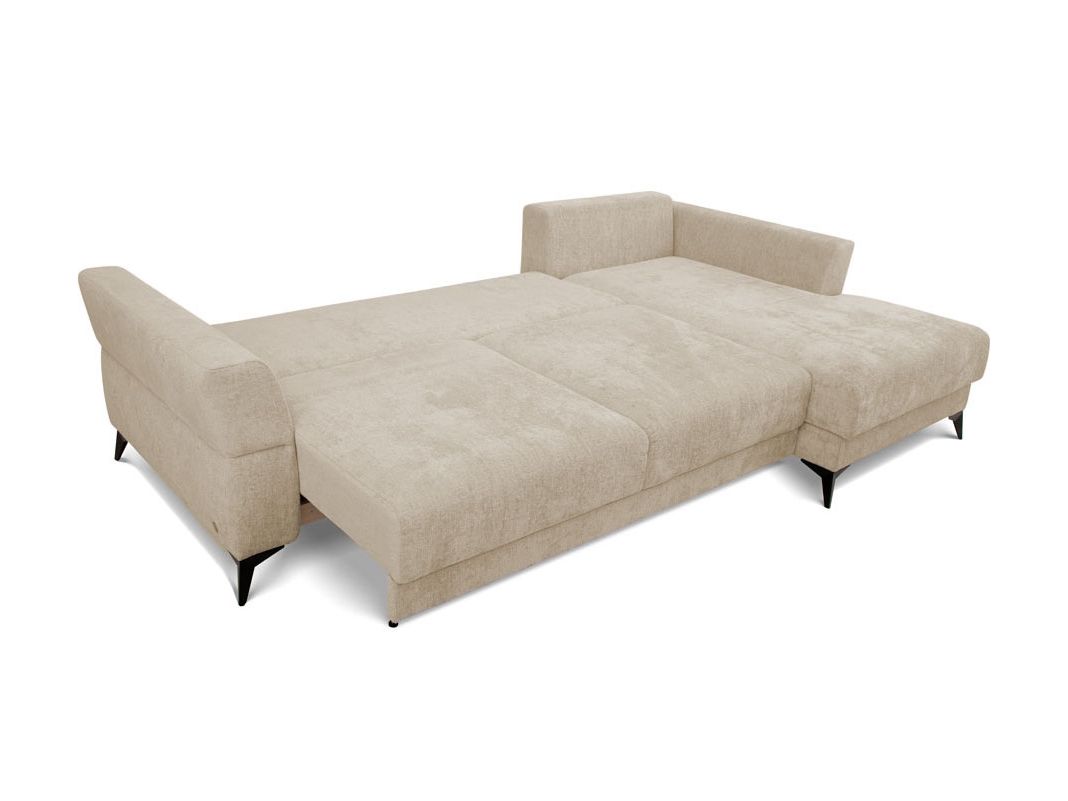 Угловой диван Хадсон цвет бежевый (фото 326477)