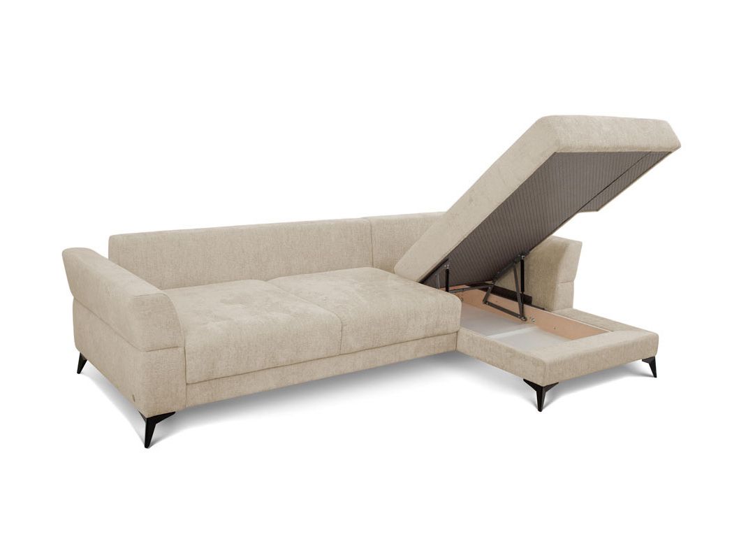 Угловой диван Хадсон цвет бежевый (фото 326478)