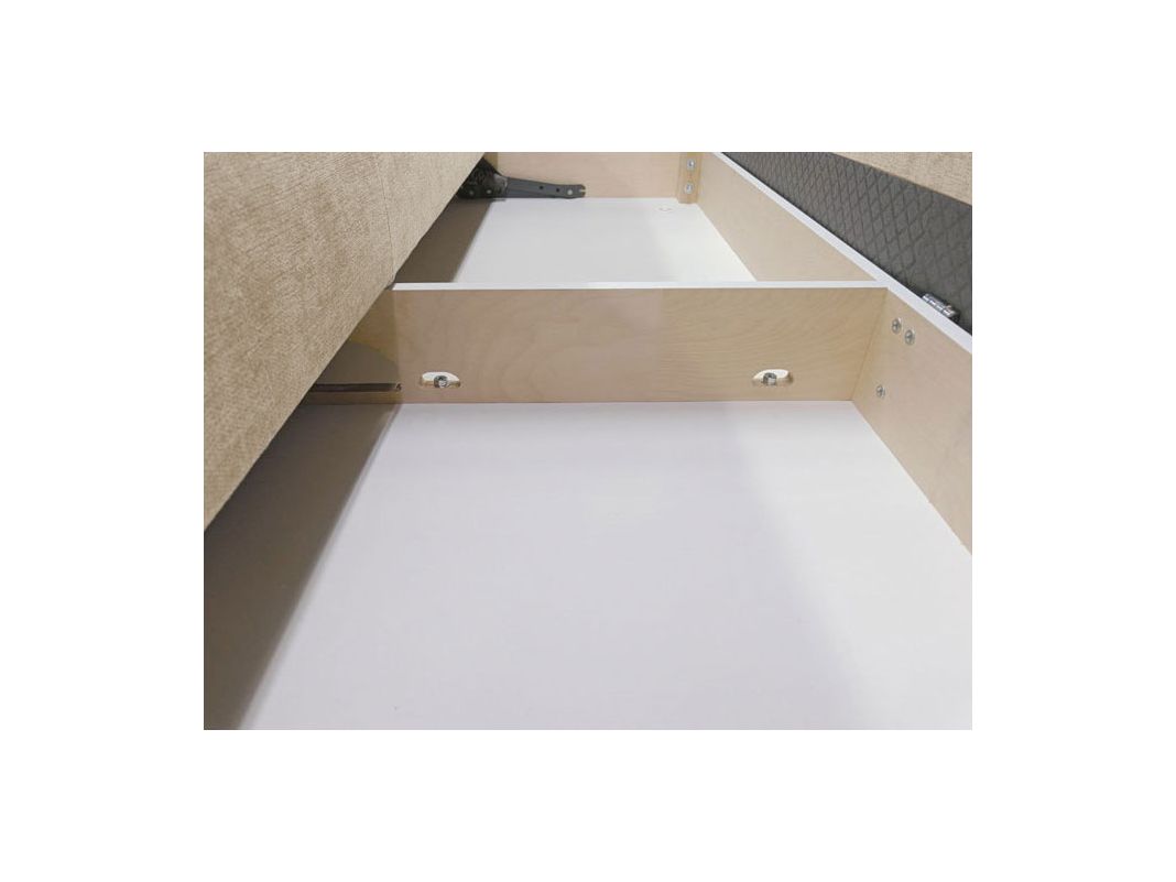 Угловой диван Хадсон цвет бежевый (фото 326479)