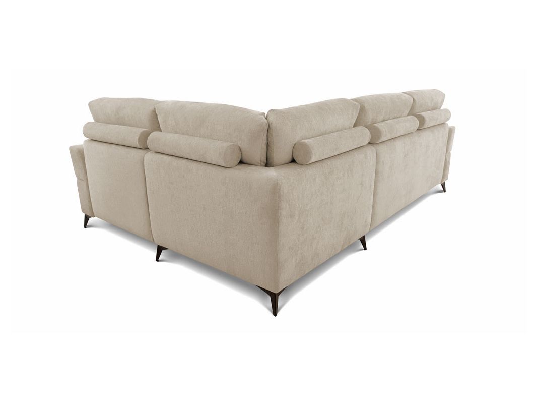 Угловой диван Хадсон цвет бежевый (фото 326646)