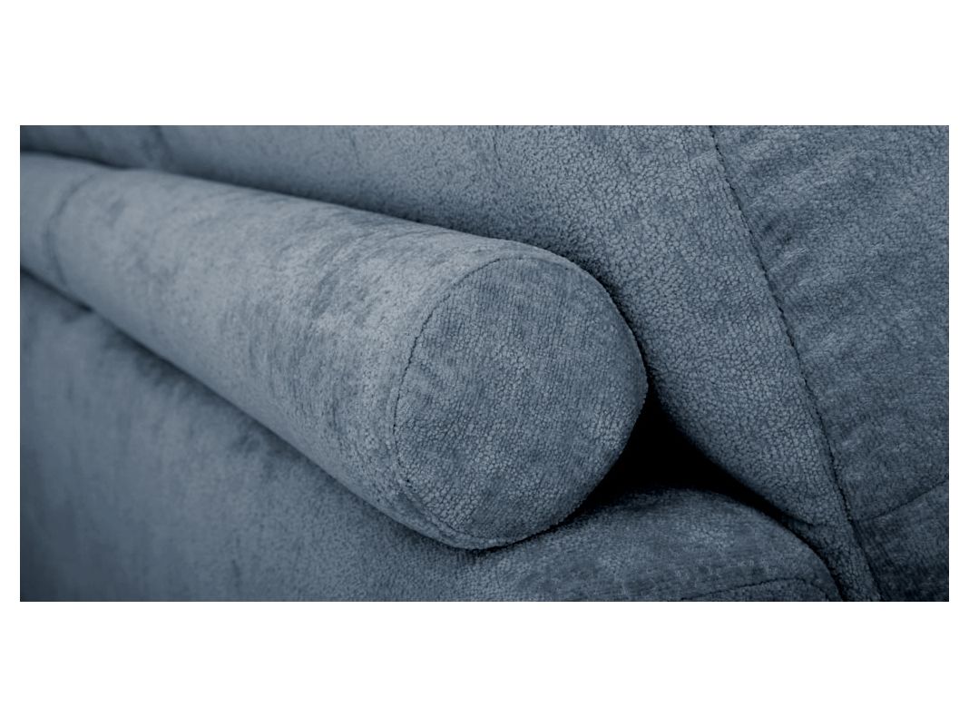 Угловой диван Хадсон цвет голубой (фото 326740)