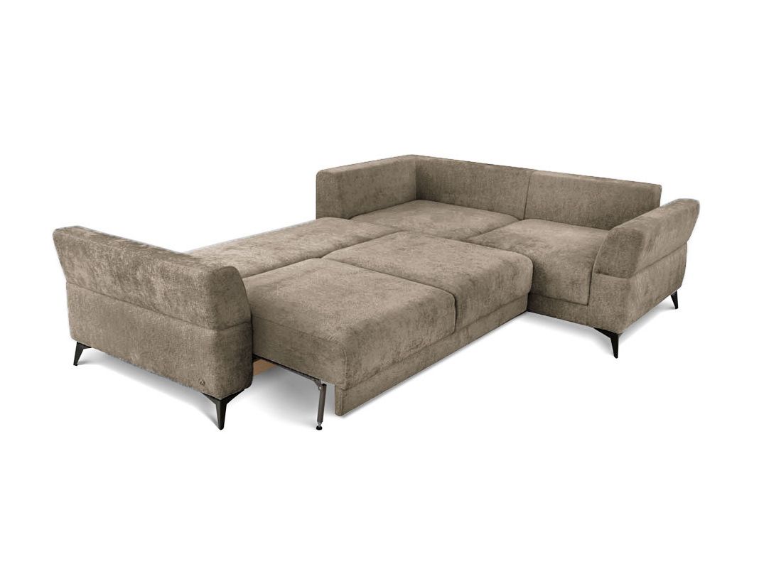 Угловой диван Хадсон цвет коричневый (фото 326782)