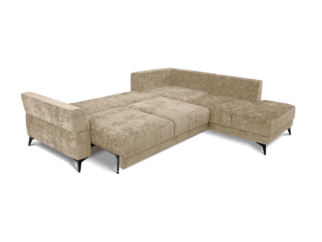 Угловой диван Хадсон цвет бежевый (фото 326898)