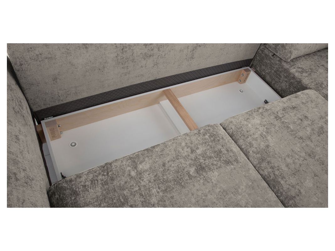 Угловой диван Хадсон цвет серый (фото 326932)