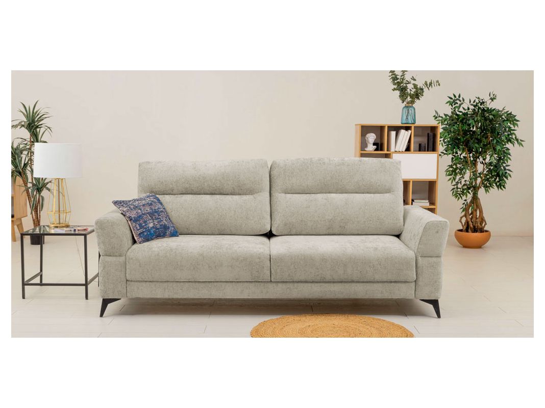 Диван Хадсон цвет бежевый,серый (фото 326609)