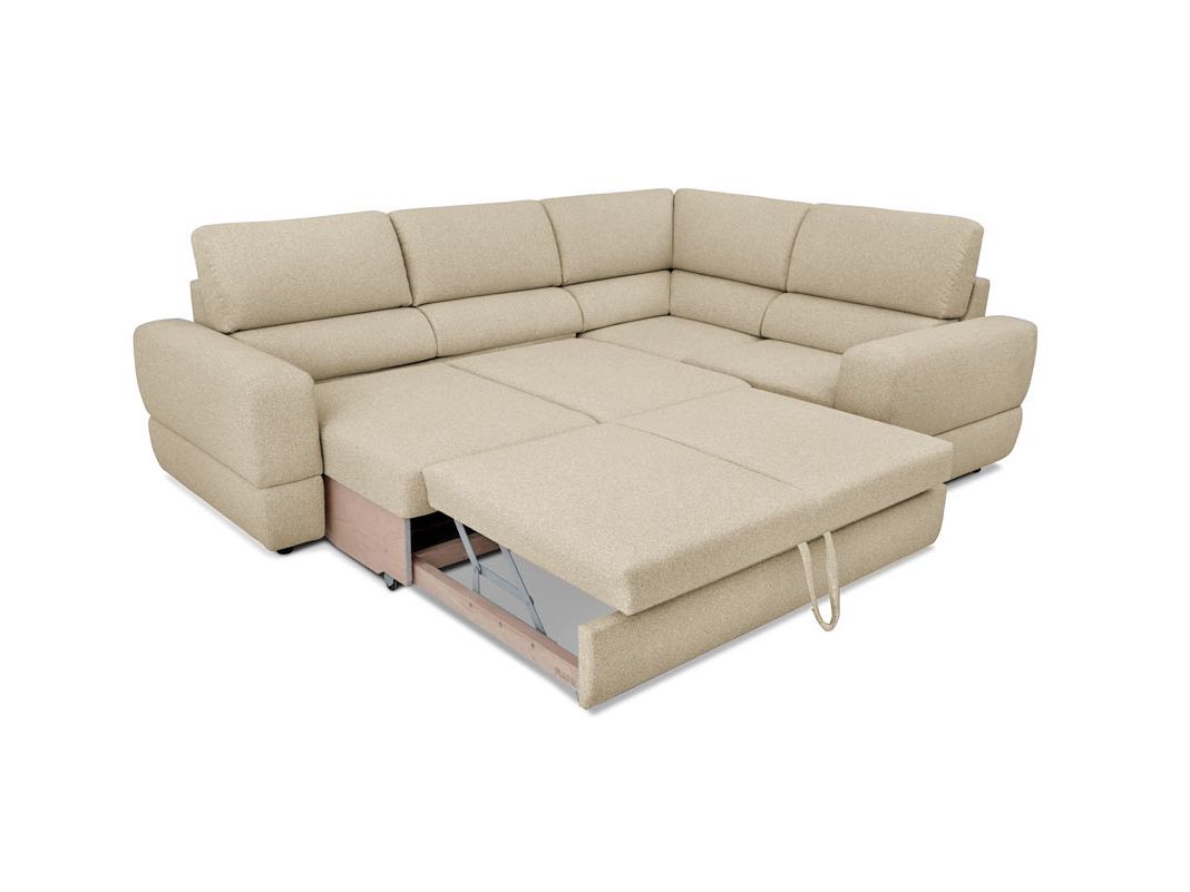 Угловой диван Браун цвет бежевый (фото 327102)