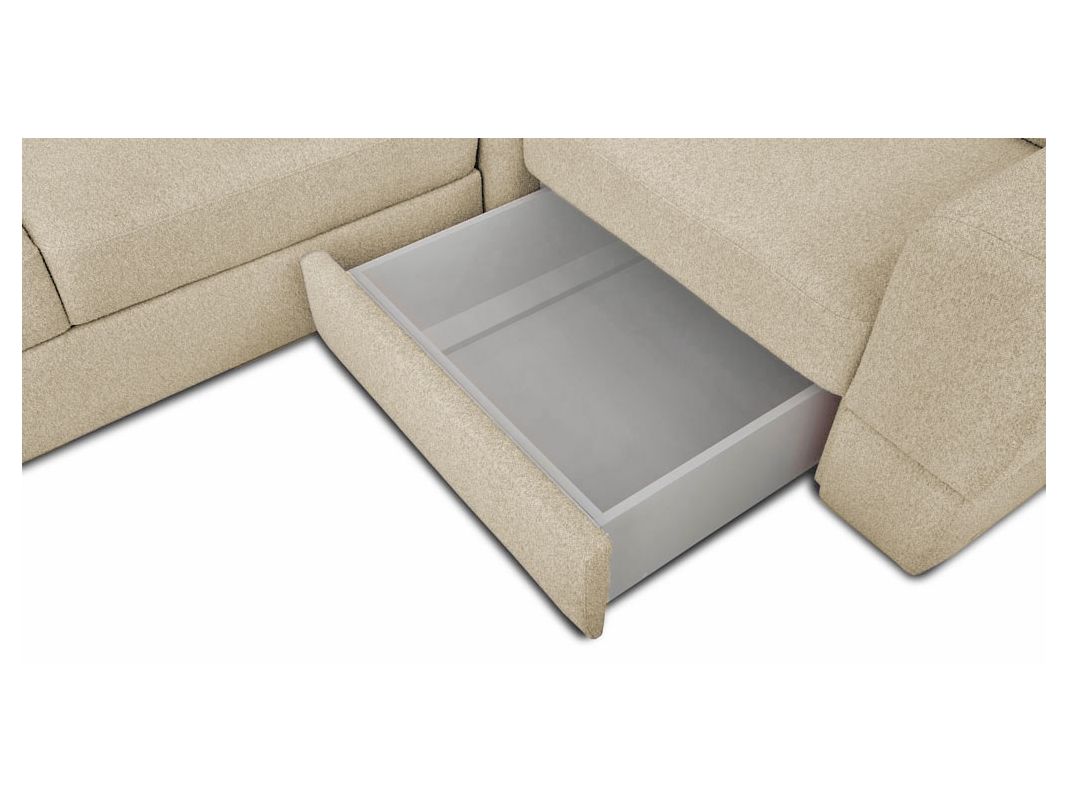 Угловой диван Браун цвет бежевый (фото 327103)