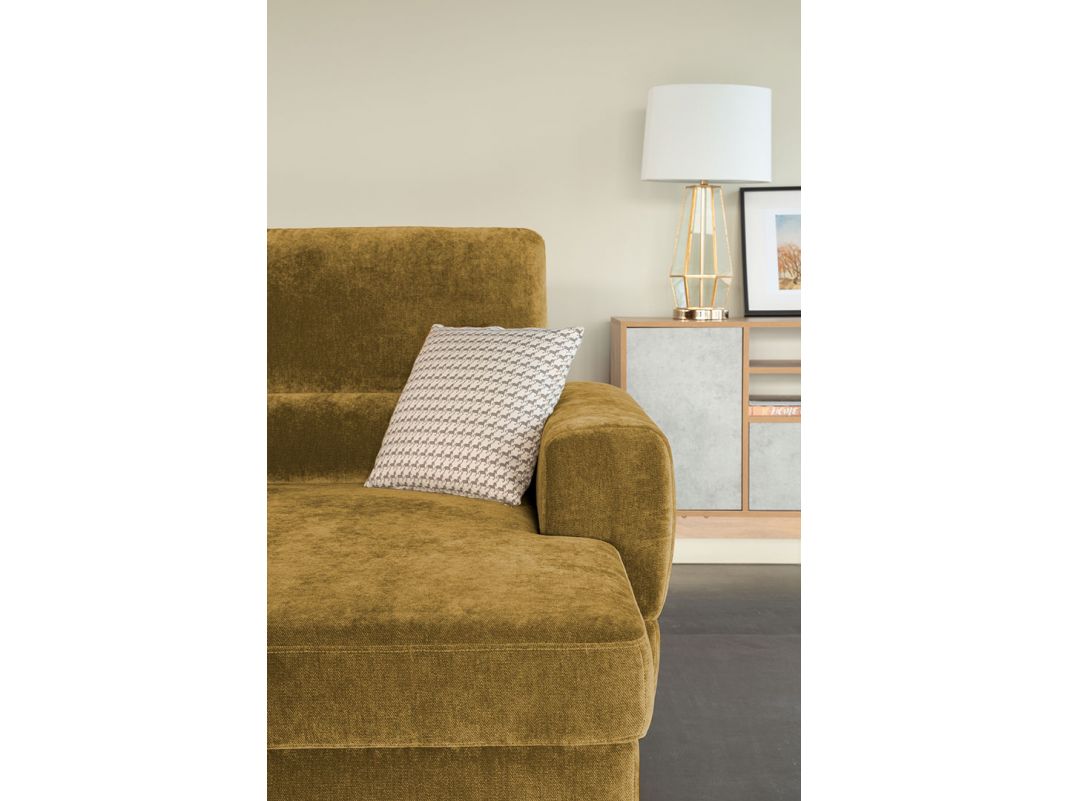 Угловой диван Браун цвет желтый (фото 327394)