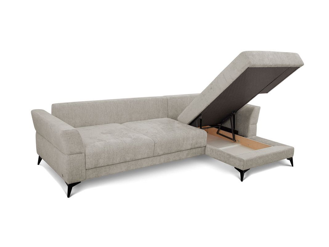 Угловой диван Хадсон цвет серый (фото 328204)