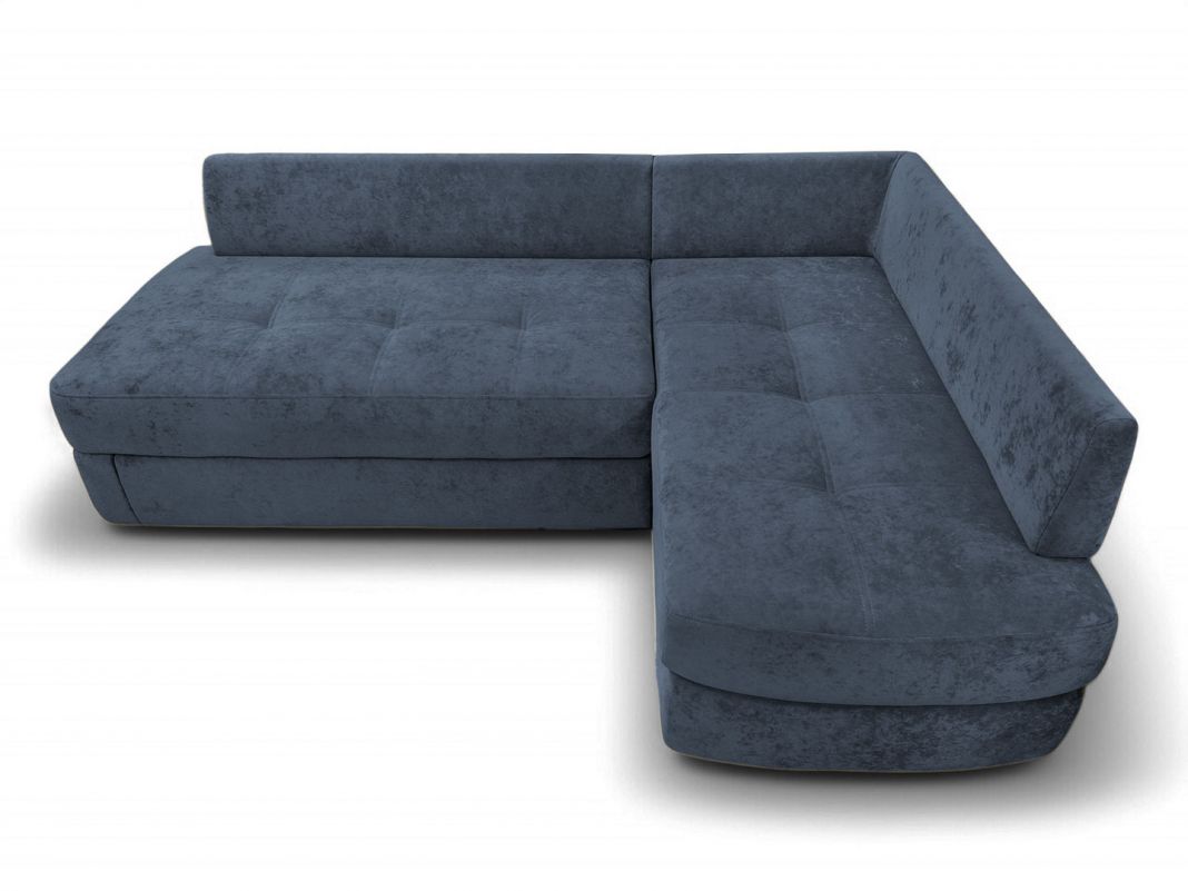 Угловой диван Арно реальное фото образца цвет синий,голубой (фото 328138)
