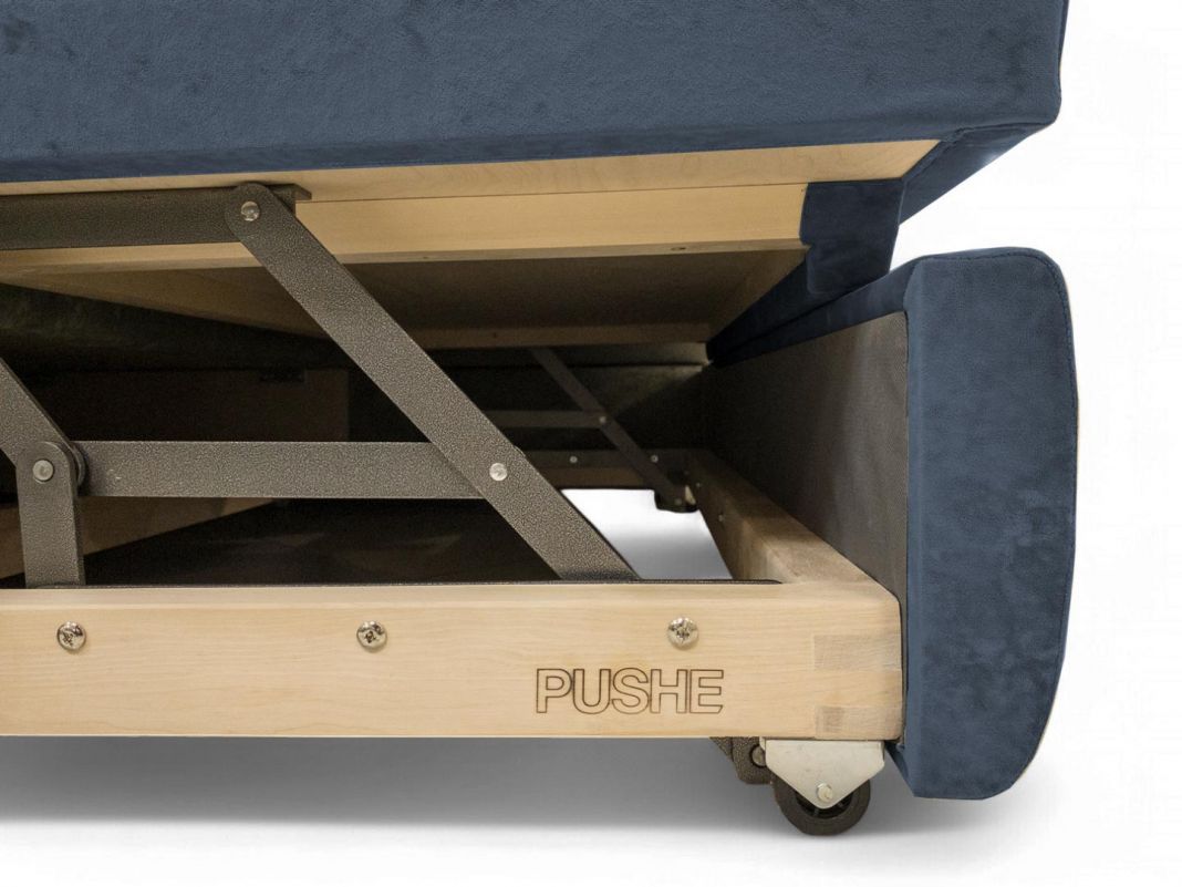 Угловой диван Арно реальное фото образца цвет синий,голубой (фото 328141)