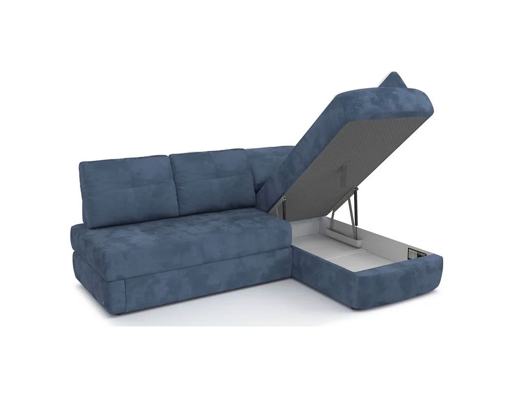 Угловой диван Арно цвет синий,голубой (фото 328133)
