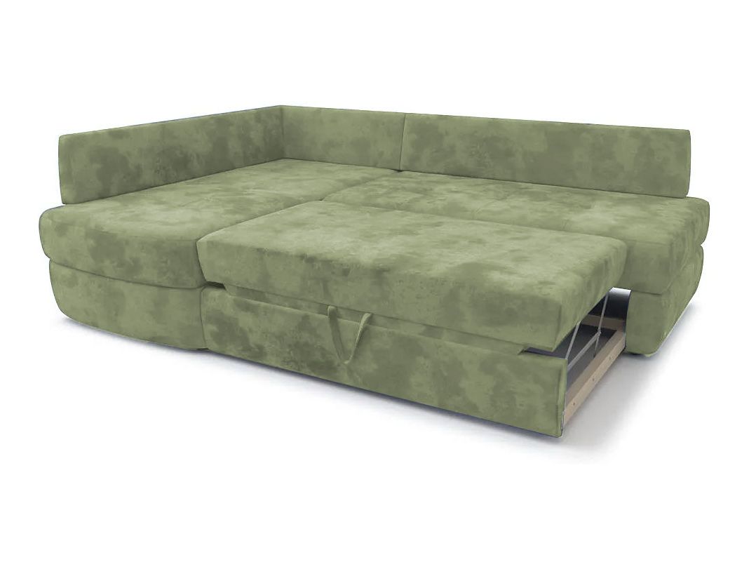 Угловой диван Арно цвет зеленый,оливковый (фото 327968)