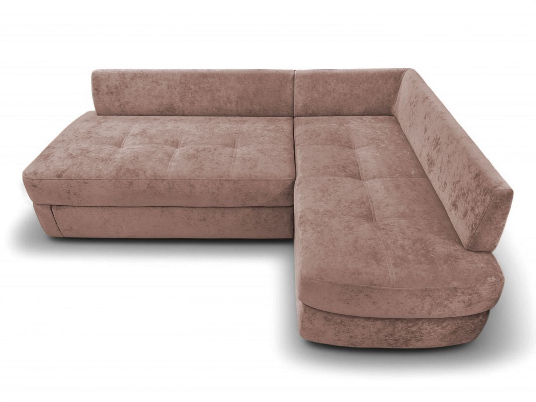 Угловой диван Арно реальное фото образца цвет розовый (фото 328061)