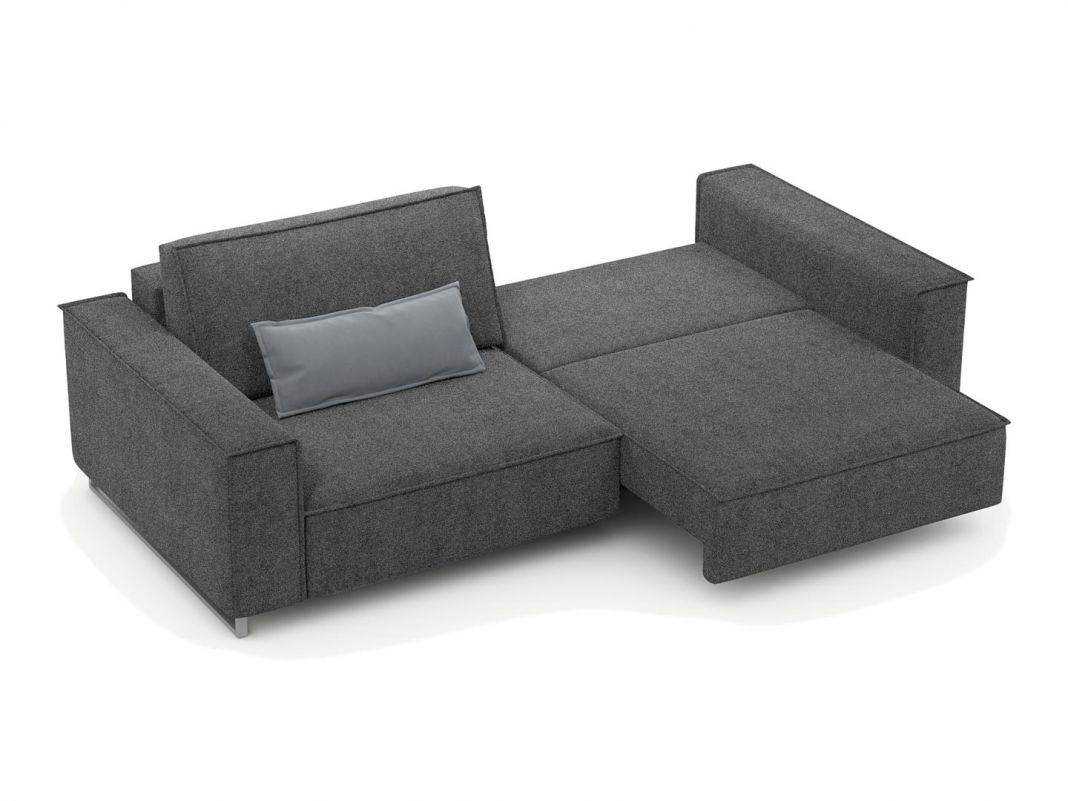 Диван MOON 005 цвет черный,серый (фото 327859)