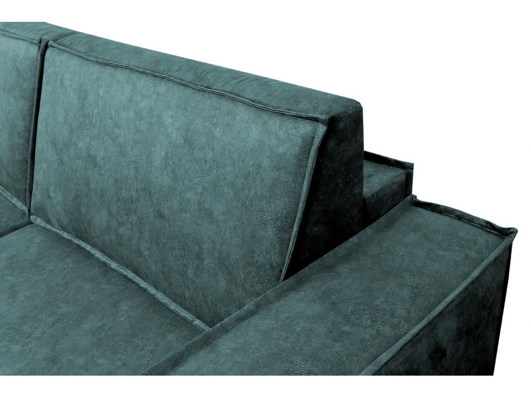 Угловой диван Тулон-7 цвет зеленый (фото 328943)