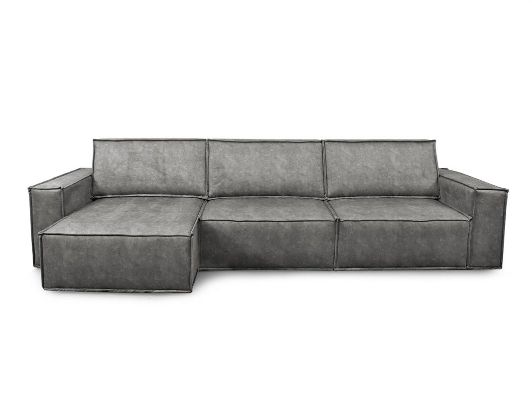 Угловой диван Тулон-7 цвет серый (фото 328960)