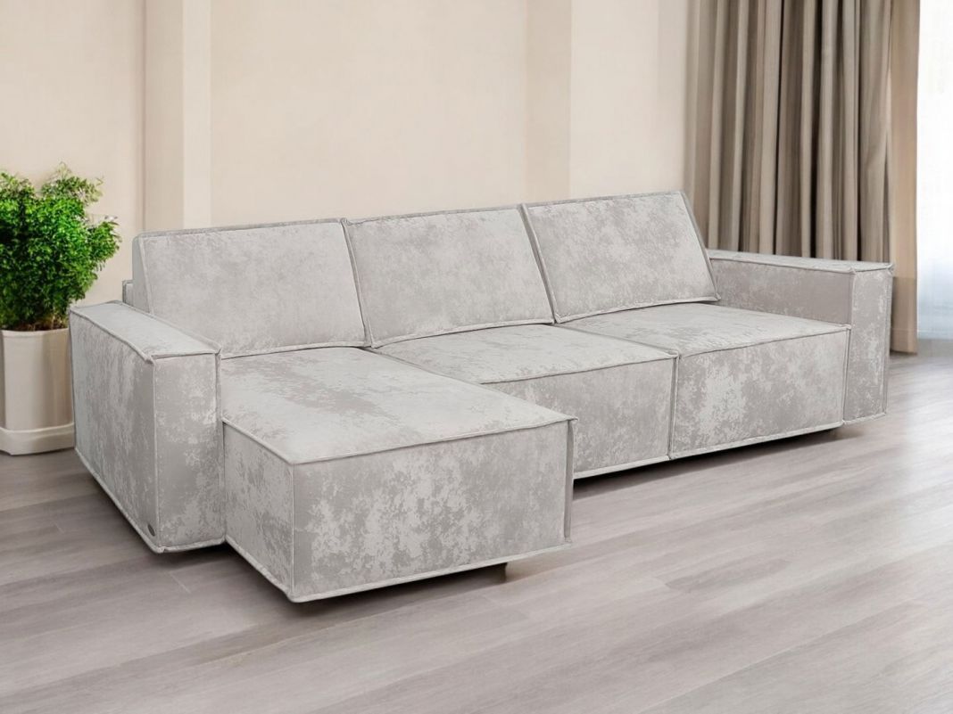 Угловой диван Тулон-7 цвет бежевый (фото 328980)