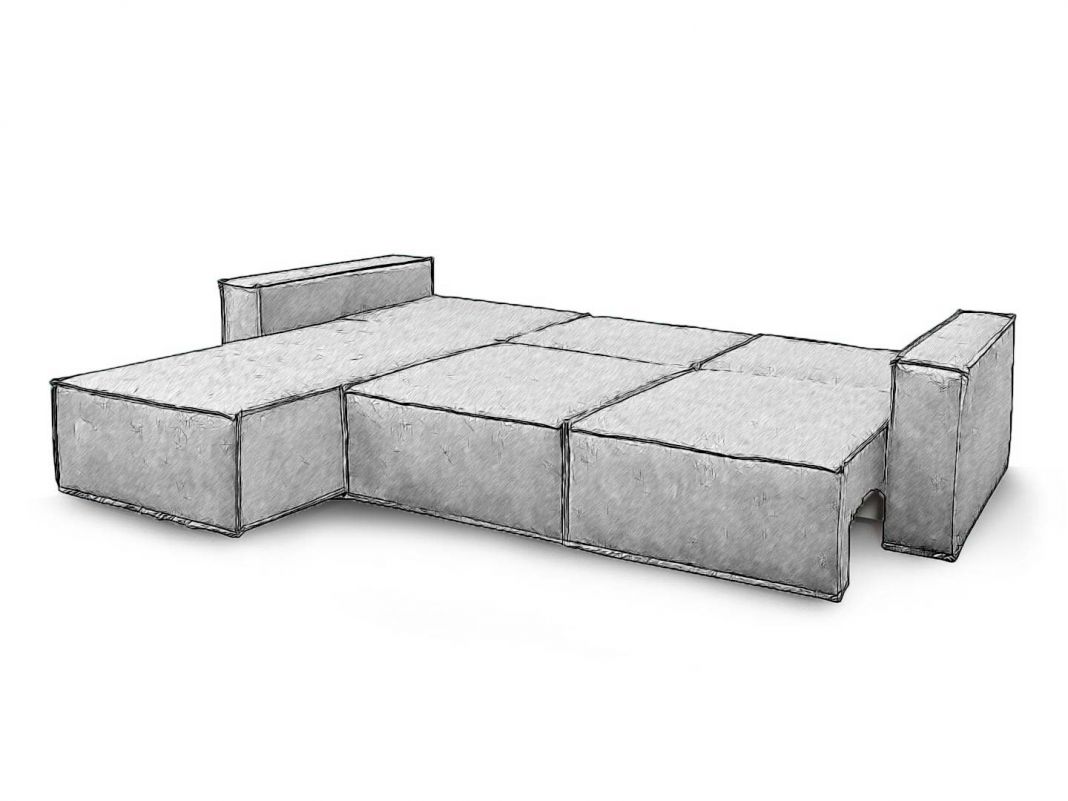 Угловой диван Тулон-7 цвет бежевый (фото 328978)