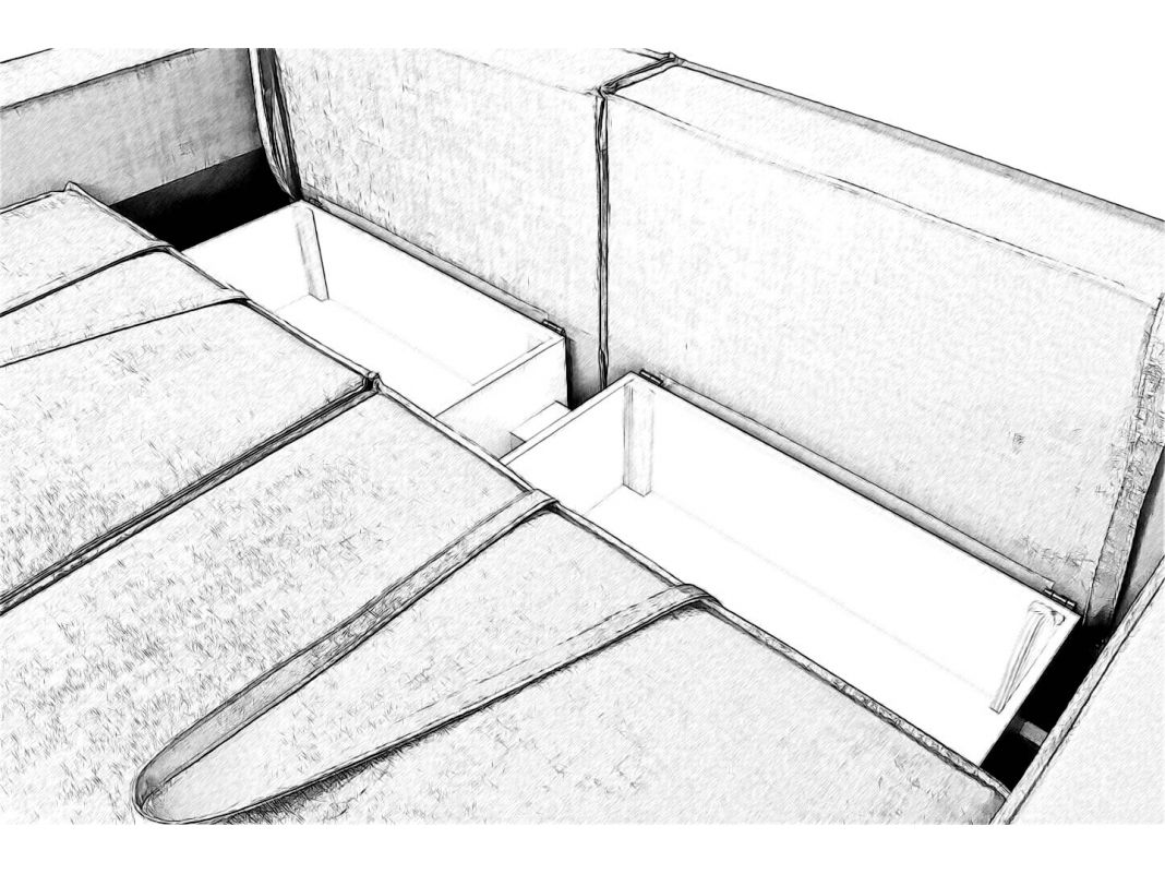 Диван Тулон-8 цвет бежевый (фото 329077)