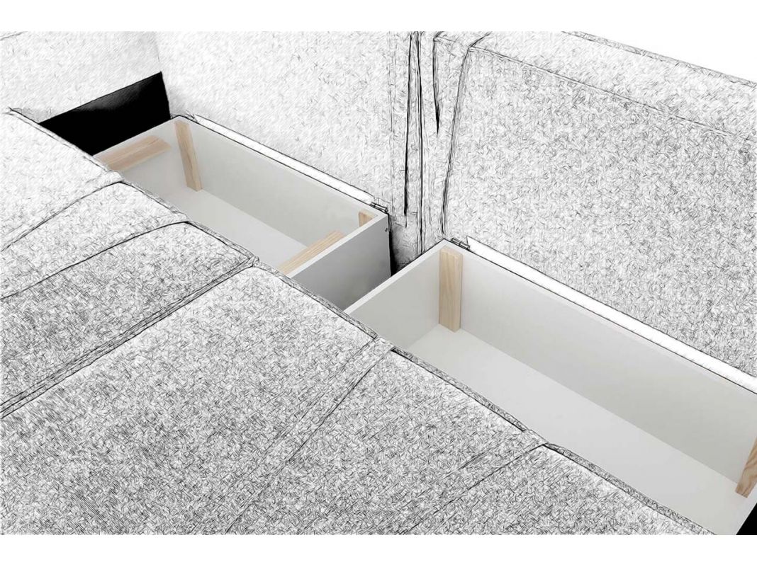 Угловой диван Тулон-6 цвет серый (фото 328899)