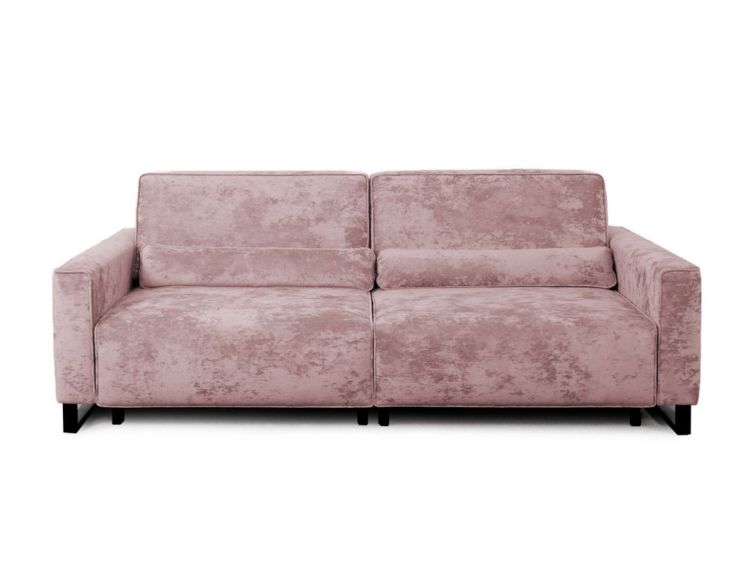 Диван Портленд двухсекционный реальное фото образца цвет розовый (фото 330396)