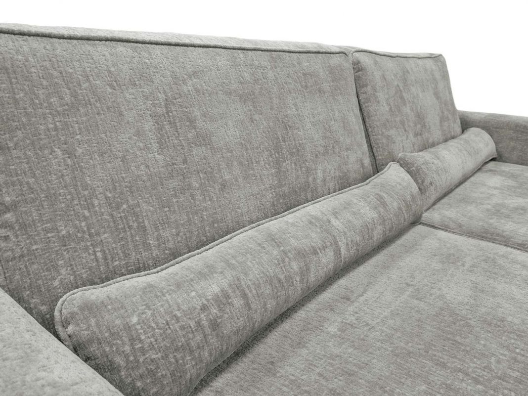 Диван Портленд двухсекционный реальное фото образца цвет серый (фото 330381)
