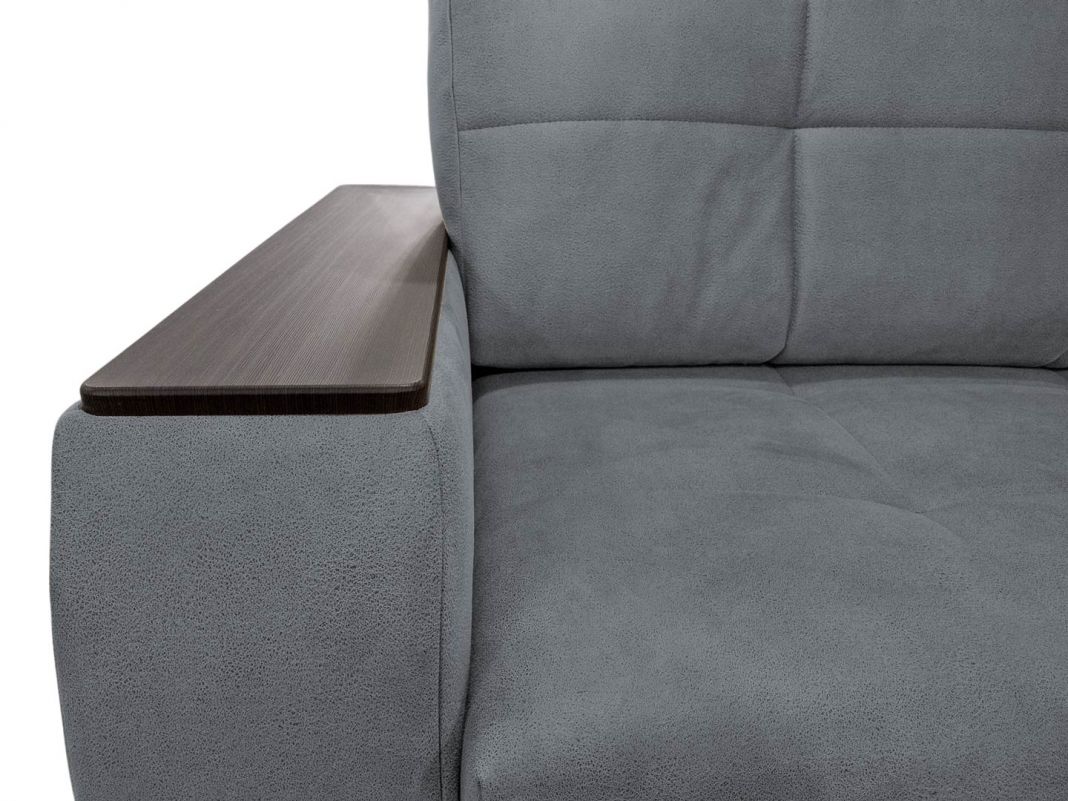 Угловой диван Сиэтл реальное фото образца цвет синий,голубой (фото 330546)