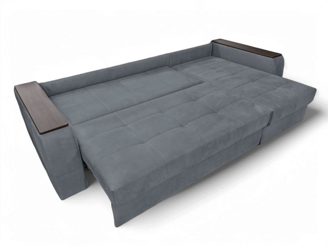 Угловой диван Сиэтл реальное фото образца цвет синий,голубой (фото 330550)