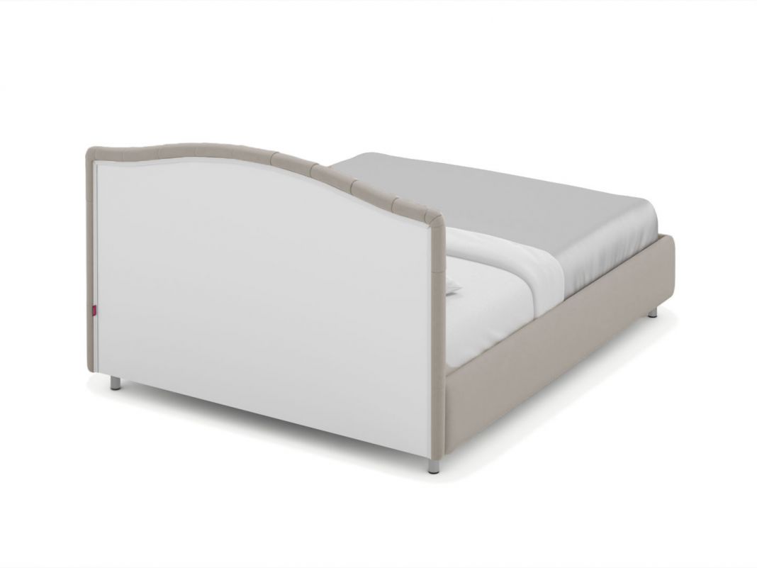 Кровать с подъемным механизмом MOON 1157 цвет серый (фото 336489)