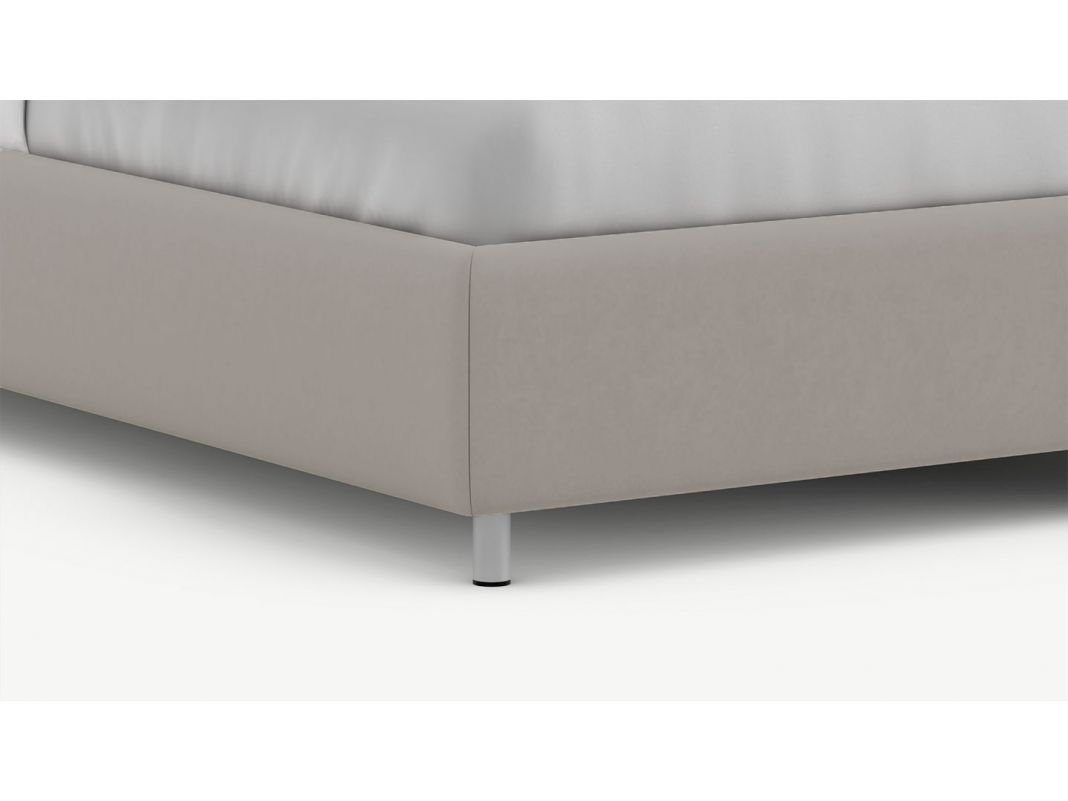 Кровать с подъемным механизмом MOON 1157 цвет серый (фото 336492)