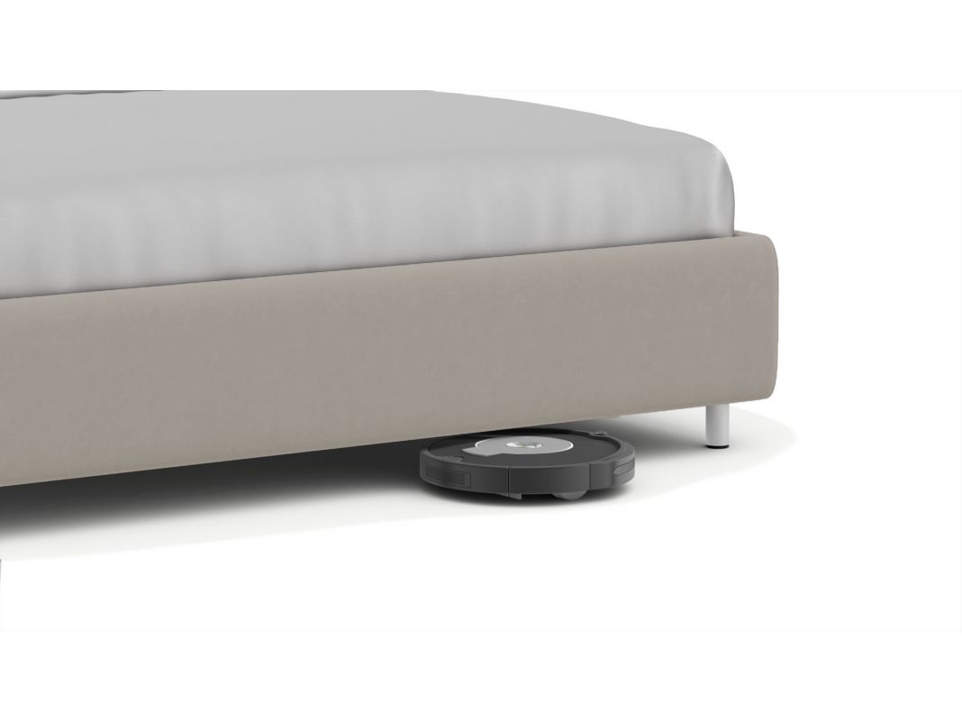 Кровать с подъемным механизмом MOON 1157 цвет серый (фото 336493)