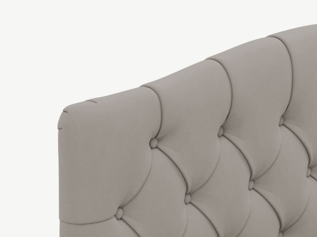 Кровать с подъемным механизмом MOON 1157 цвет серый (фото 336494)