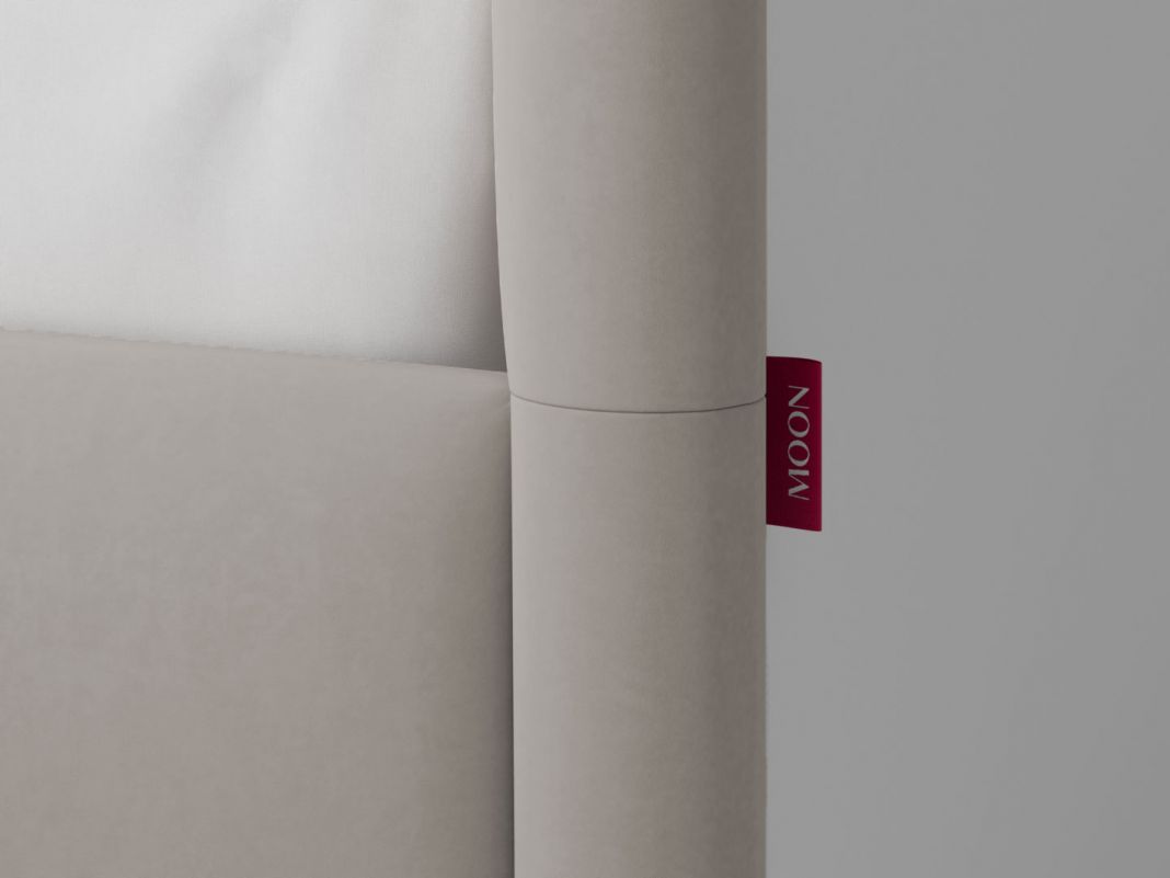 Кровать с подъемным механизмом MOON 1157 цвет серый (фото 336495)