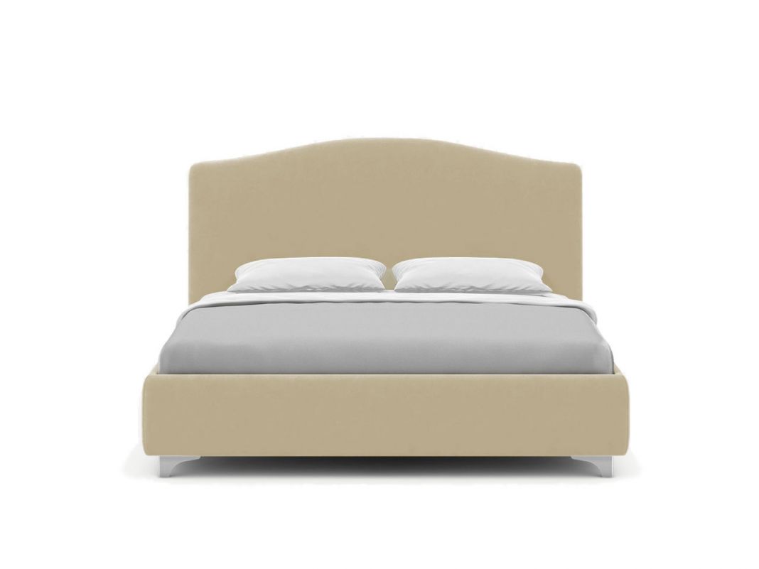 Кровать с подъемным механизмом MOON 1158 цвет бежевый (фото 337452)