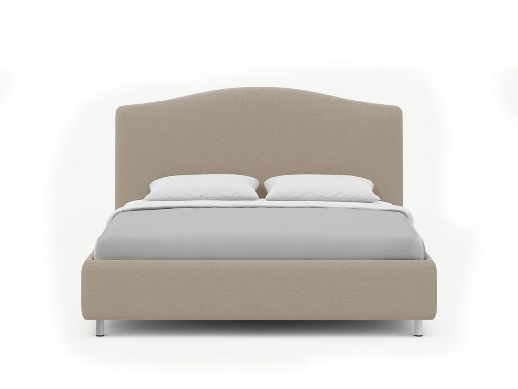 Кровать с подъемным механизмом MOON 1158 цвет бежевый (фото 338714)